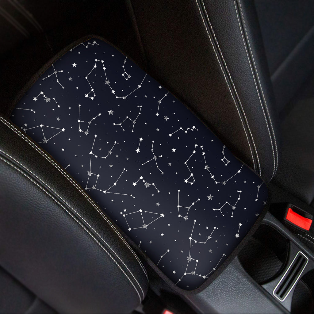 Constellation Stars Pattern Print Car Center Console Cover