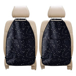 Constellation Stars Pattern Print Car Seat Organizers