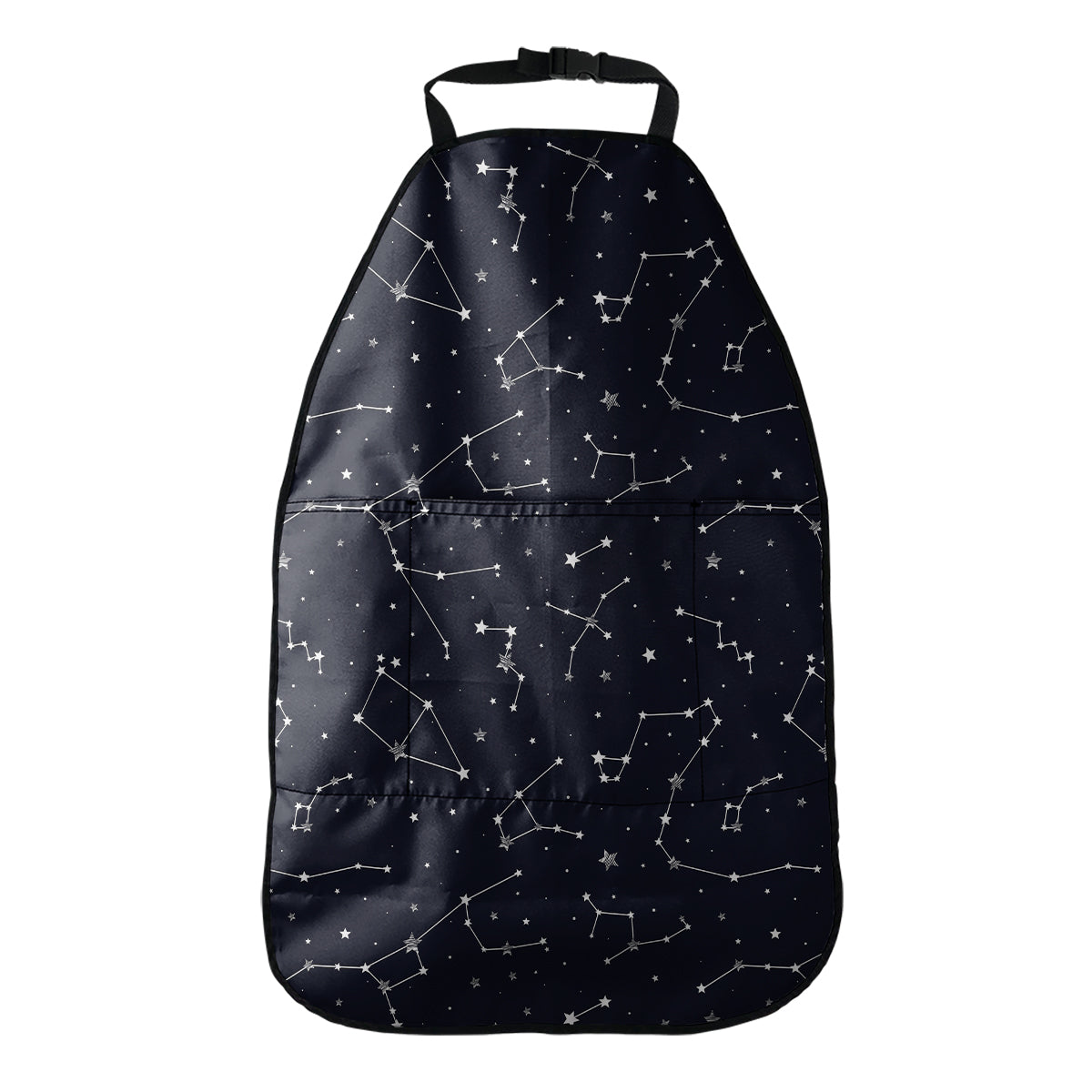 Constellation Stars Pattern Print Car Seat Organizers