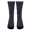 Constellation Stars Pattern Print Crew Socks