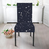 Constellation Stars Pattern Print Dining Chair Slipcover