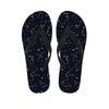 Constellation Stars Pattern Print Flip Flops