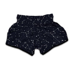 Constellation Stars Pattern Print Muay Thai Boxing Shorts