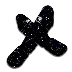 Constellation Stars Pattern Print Muay Thai Shin Guard