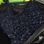 Constellation Stars Pattern Print Pet Car Back Seat Cover