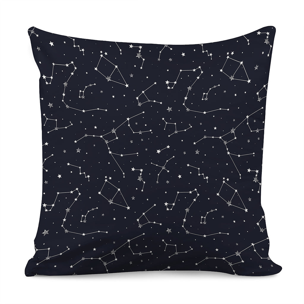 Constellation Stars Pattern Print Pillow Cover