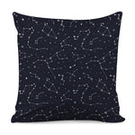 Constellation Stars Pattern Print Pillow Cover
