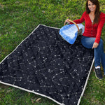 Constellation Stars Pattern Print Quilt