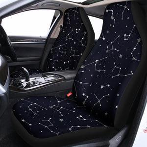 Constellation Stars Pattern Print Universal Fit Car Seat Covers