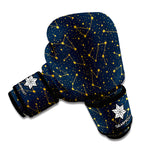 Constellation Symbols Pattern Print Boxing Gloves