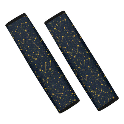 Constellation Symbols Pattern Print Car Seat Belt Covers