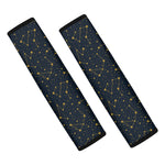 Constellation Symbols Pattern Print Car Seat Belt Covers