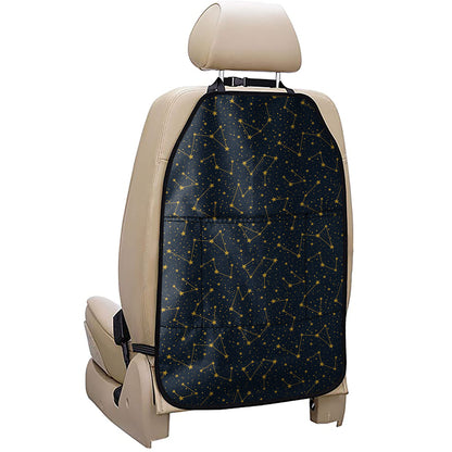 Constellation Symbols Pattern Print Car Seat Organizers