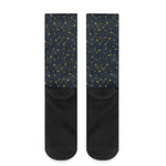 Constellation Symbols Pattern Print Crew Socks