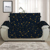 Constellation Symbols Pattern Print Half Sofa Protector