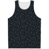 Constellation Symbols Pattern Print Men's Tank Top