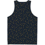 Constellation Symbols Pattern Print Men's Tank Top