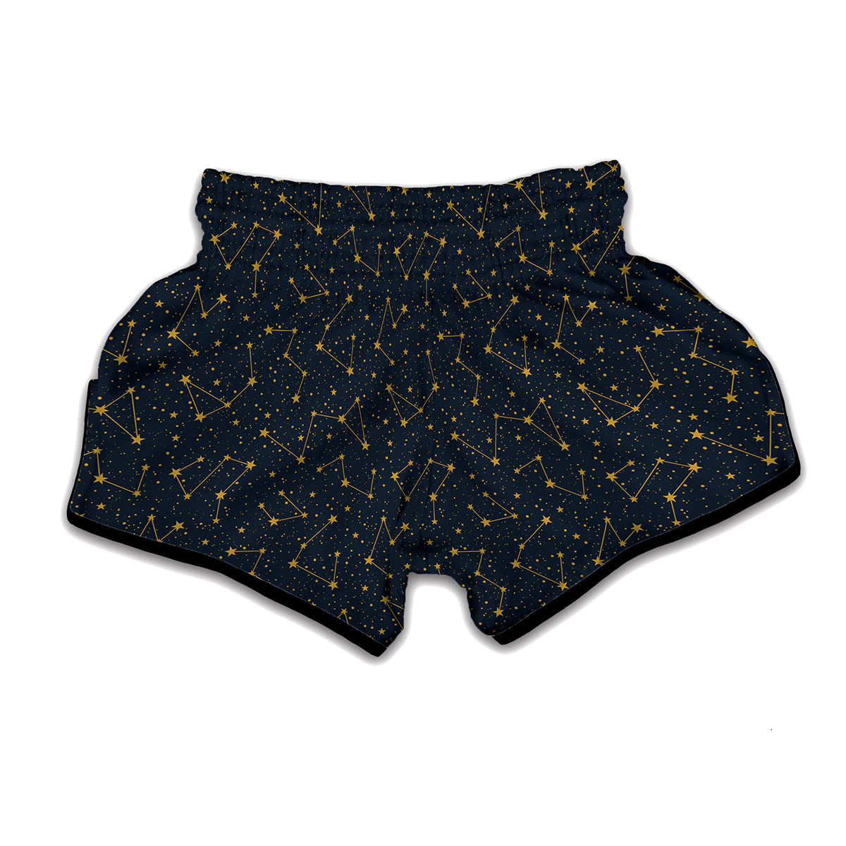 Constellation Symbols Pattern Print Muay Thai Boxing Shorts