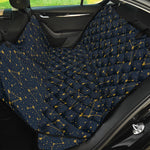 Constellation Symbols Pattern Print Pet Car Back Seat Cover