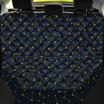 Constellation Symbols Pattern Print Pet Car Back Seat Cover