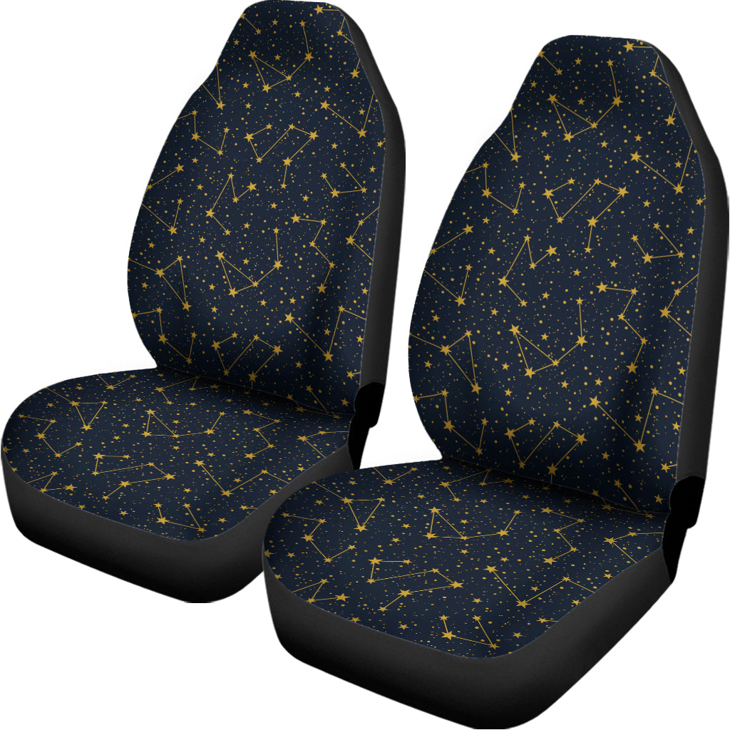Constellation Symbols Pattern Print Universal Fit Car Seat Covers