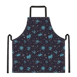 Constellation Zodiac Signs Pattern Print Apron