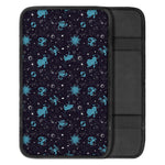 Constellation Zodiac Signs Pattern Print Car Center Console Cover