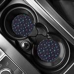 Constellation Zodiac Signs Pattern Print Car Coasters