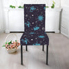 Constellation Zodiac Signs Pattern Print Dining Chair Slipcover