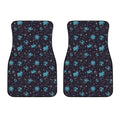 Constellation Zodiac Signs Pattern Print Front Car Floor Mats