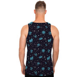 Constellation Zodiac Signs Pattern Print Men's Tank Top