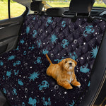 Constellation Zodiac Signs Pattern Print Pet Car Back Seat Cover