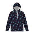 Constellation Zodiac Signs Pattern Print Pullover Hoodie