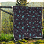 Constellation Zodiac Signs Pattern Print Quilt