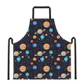 Constellations And Planets Pattern Print Apron