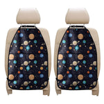 Constellations And Planets Pattern Print Car Seat Organizers