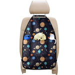 Constellations And Planets Pattern Print Car Seat Organizers