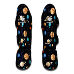 Constellations And Planets Pattern Print Muay Thai Shin Guard