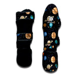 Constellations And Planets Pattern Print Muay Thai Shin Guard