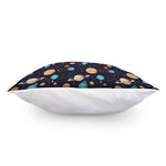 Constellations And Planets Pattern Print Pillow Cover