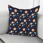 Constellations And Planets Pattern Print Pillow Cover