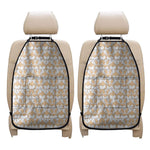 Corgi Butt Pattern Print Car Seat Organizers