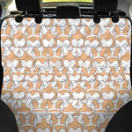 Corgi Butt Pattern Print Pet Car Back Seat Cover