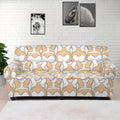 Corgi Butt Pattern Print Sofa Cover