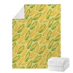 Corn Cob Pattern Print Blanket