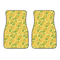 Corn Cob Pattern Print Front Car Floor Mats