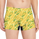 Corn Cob Pattern Print Men's Boxer Briefs