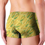 Corn Cob Pattern Print Men's Boxer Briefs