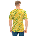 Corn Cob Pattern Print Men's T-Shirt