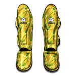 Corn Cob Pattern Print Muay Thai Shin Guard